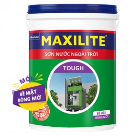 Sơn nước ngoài trời MAXILITE TOUGH Bề mặt Bóng mờ 28CB - 18L